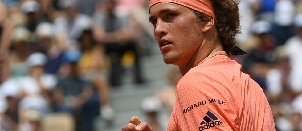 Roland-Garros: Zverev enfin en quarts, encore en cinq sets
