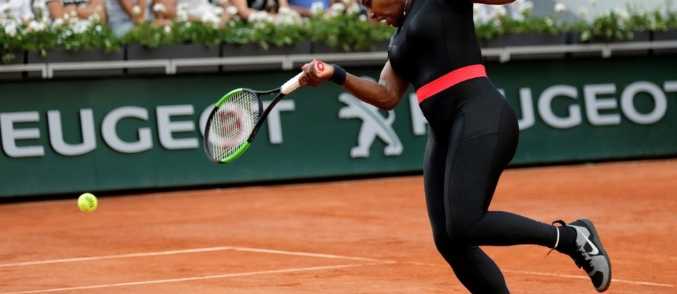 Roland-Garros: c'est fini pour Serena Williams en double