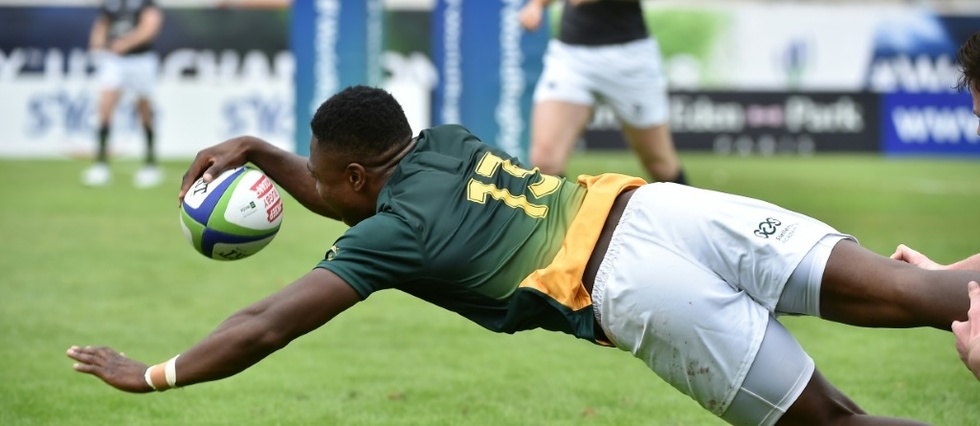 Mondial U20 de rugby: l'Afrique du Sud tout bonus