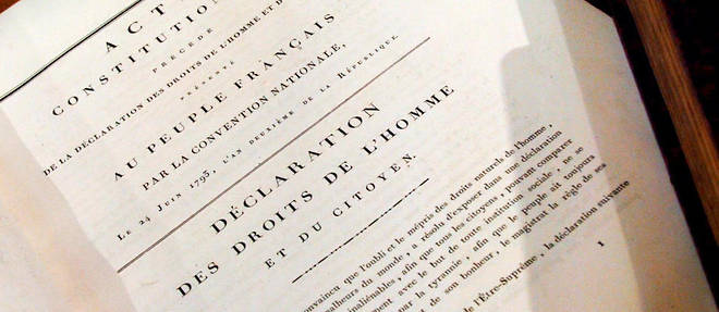 La D&#233;claration des droits de l'homme et du citoyen de 1789 pose le principe de la libert&#233; d'expression dans ses articles 10 et 11.