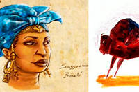  La reine Sogolon, mère de Sunjata (fondateur de l'empire du Mali), également surnommée 