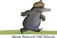  De la petite taupe qui voulait savoir qui lui avait fait sur la tête.   (C)Wolf Erlbruch