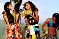  A l'image de leur île, Maurice, ces jeunes filles ont confiance dans l'avenir. 