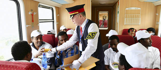 Outil d'int&#233;gration et de d&#233;veloppement &#233;conomique, le train qui relie Addis-Abeba &#224; Djibouti sur 756 km a &#233;t&#233; financ&#233; par la Chine.