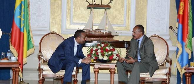 C'est la premi&#232;re fois en vingt ans qu'un a&#233;roport de la compagnie Ethiopian Airlines atterrit &#224; Asmara. L'un des symboles forts du rapprochement entre les deux &#201;tats voisins.&#160;