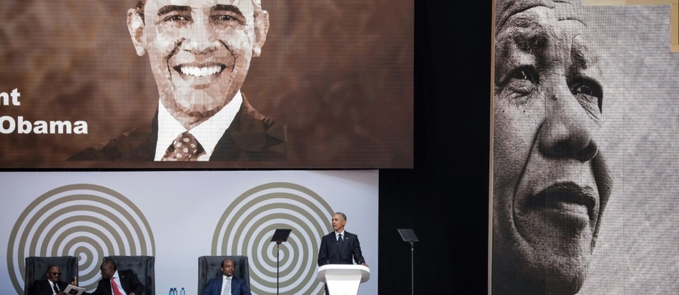 En Afrique du Sud, Obama degaine les coups contre Trump... sans le nommer
