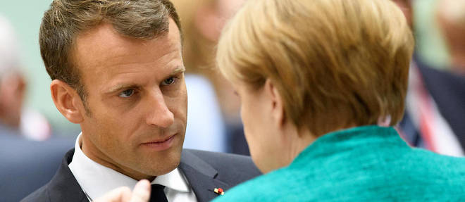 Angela Merkel et Emmanuel Macron appellent  l'Union europeenne a modifier son fonctionnement en termes de politique etrangere afin que les decisions soient prises, non plus a l'unanimite, mais a la majorite.