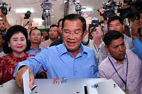 Cambodge&nbsp;: Hun Sen revendique une victoire &eacute;crasante aux l&eacute;gislatives