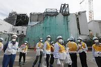Comme une apparence de normalit&eacute; &agrave; la centrale de Fukushima