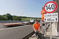 Le 140 km/h en test sur un tronçon d'autoroute en Autriche
