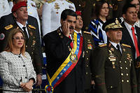 Venezuela&nbsp;: ce que l'on sait de l'&laquo;&nbsp;attentat&nbsp;&raquo; contre Nicol&aacute;s Maduro