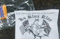 Les friandises, nouvelle strat&eacute;gie de recrutement du Ku Klux Klan