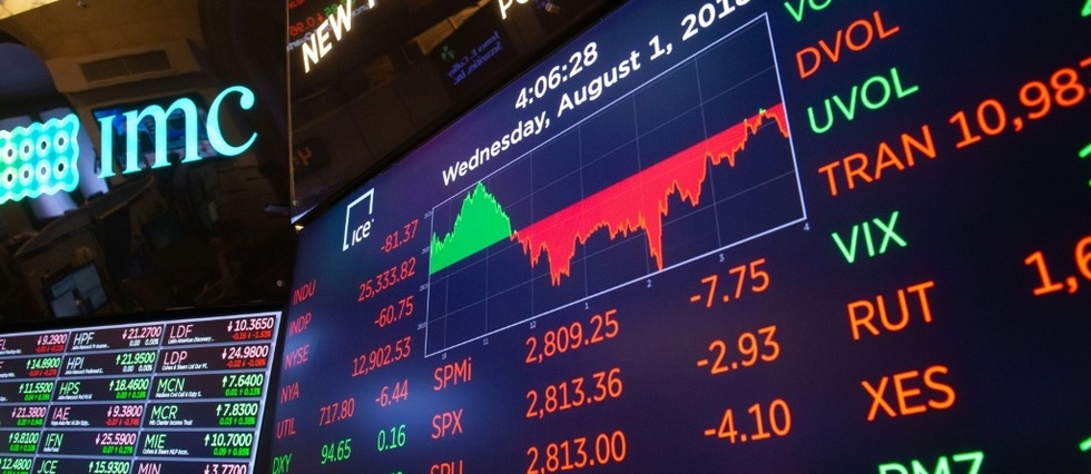 Wall Street, affectee par la Turquie, ouvre en baisse