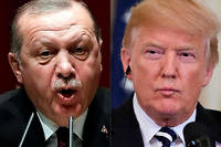 Turquie&nbsp;: &laquo;&nbsp;Honte &agrave; vous&nbsp;&raquo;, Erdogan jure de braver les &laquo;&nbsp;menaces&nbsp;&raquo; am&eacute;ricaines