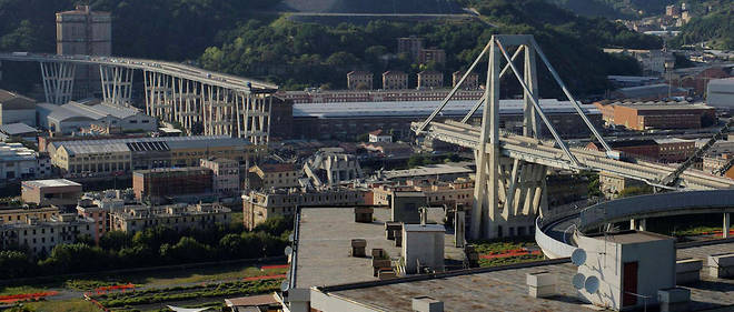 Le pont Morandi est sur un axe strategique : la circulation des voitures et poids lourds y a ete multipliee par quatre en trente ans.