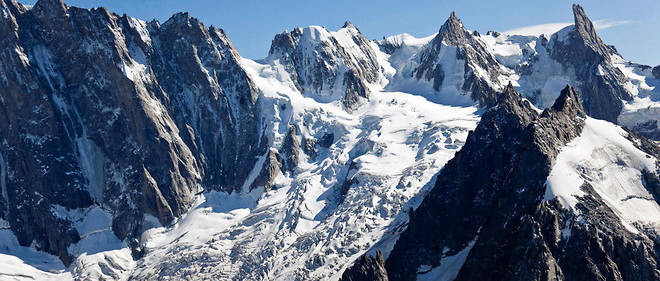 Le Mont-Blanc attire les touristes.