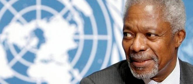 Kofi Annan a dedie sa carriere a l'ONU.