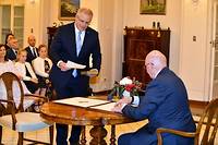 Australie: Morrison investi Premier ministre apr&egrave;s un nouveau &quot;putsch&quot;