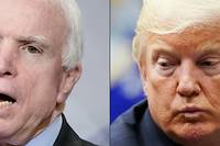 Entre John McCain et Donald Trump, un m&eacute;pris mutuel