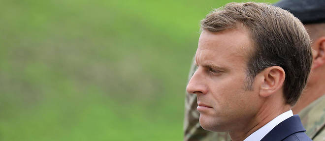 Le president francais Emmanuel Macron lors de sa visite au Danemark, le 28 aout, lors de laquelle il a qualifie les Francais de << Gaulois refractaires au changement >>.