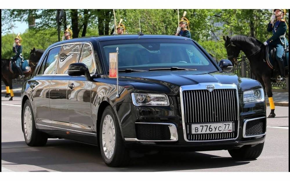L'Aurus Senat, la nouvelle voiture de luxe russe, adoptée par Vladimir Poutine  