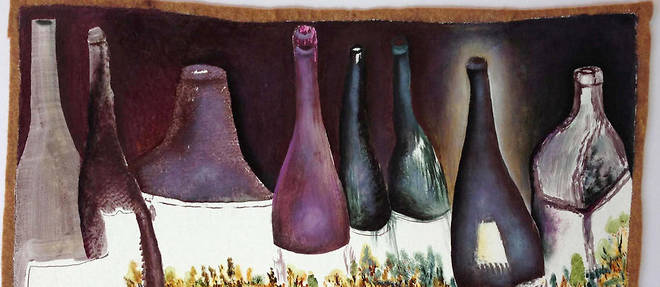 
"Paysage de bouteilles", du peintre argentin Santiago de Paoli. 
 
 