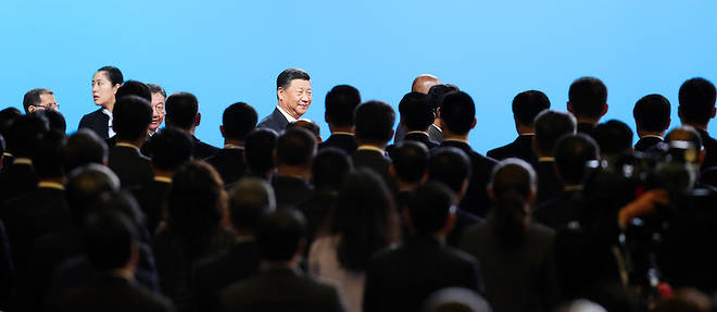 Le president chinois Xi Jinping a l'ouverture du sommet sino-africain ce 3 septembre 2018.