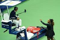 US Open: Serena Williams &agrave; l'amende, le r&egrave;glement appliqu&eacute; au pied de la lettre