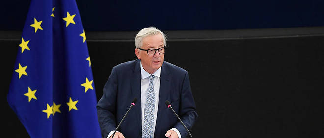 Il s'agissait du quatrieme et dernier discours sur l'Etat de l'Union pour Jean-Claude Juncker.  