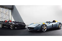 Les Ferrari SP1 et SP2 s'inspirent de barquettes de course, notamment la 125 S