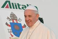 Le pape est arriv&eacute; en Lituanie, &agrave; l'&eacute;coute des jeunes qui quittent leur pays