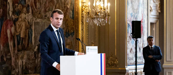 Emmanuel Macron, le 18 septembre 2018.