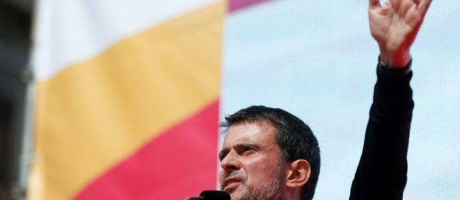 Manuel Valls, un "combattant" a l'assaut de la mairie de Barcelone