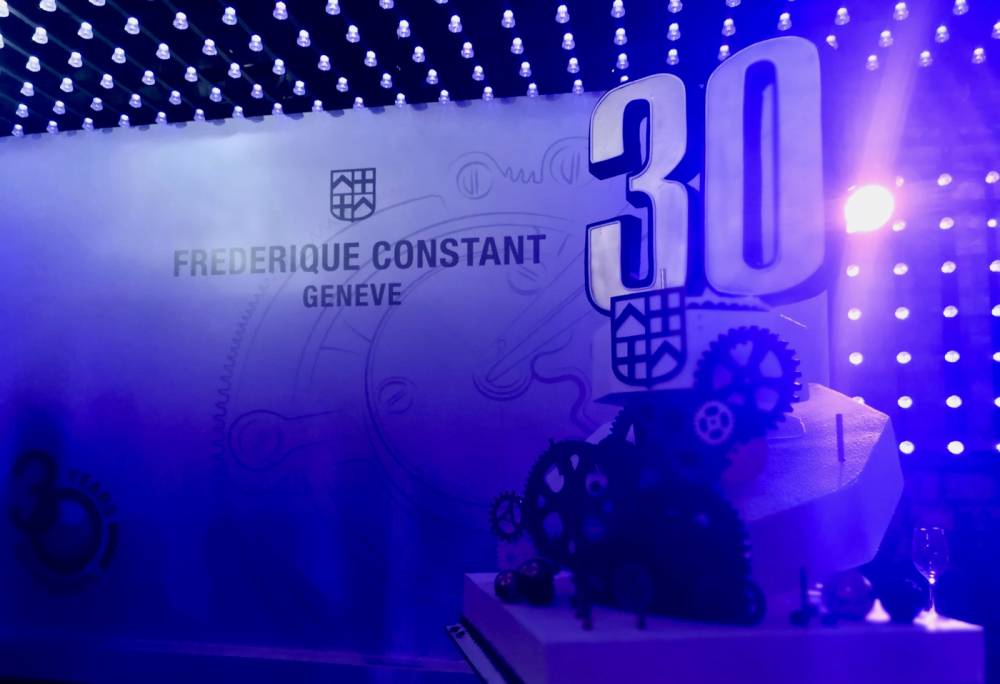 Une Edition Limitee Pour Les 30 Ans De Frederique Constant Le Point Montres