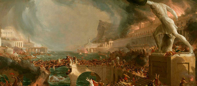 L'analyse de la chute de Rome n'a pas ete une question << accidentelle >> dans l'evolution de la pensee historique occidentale, mais plutot son veritable moteur.