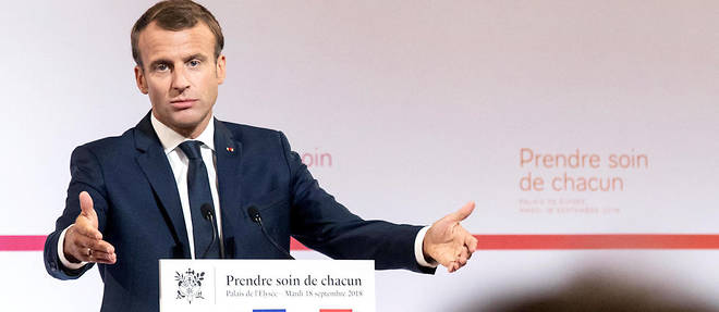 << Emmanuel Macron tente un reembrayage >>.