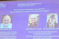 Le Nobel de physique &agrave; trois pionniers des lasers