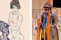 Art : Schiele-Basquiat, jumeaux foudroy&eacute;s&nbsp;?
