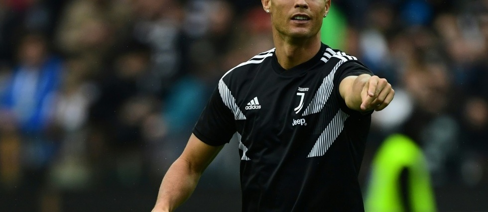 Italie Cristiano Ronaldo Buteur Avec La Juventus Turin Le