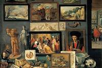  Cabinet d'art et de curiosités de Frans Francken le Jeune (1636). 