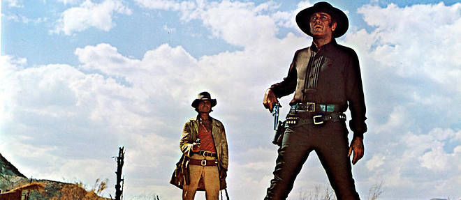 Henry Fonda et Charles Bronson dans Il etait une fois dans l'Ouest.
