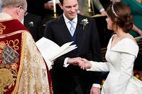 Eugenie, la petite-fille d'Elizabeth II, se marie &agrave; Windsor