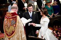 Eugenie, la petite-fille d'Elizabeth II, se marie &agrave; Windsor