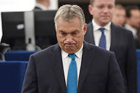  Viktor Orbán a donné rendez-vous à ses détracteurs, Emmanuel Macron en tête, en mai 2019. 