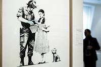 Des oeuvres de Banksy vendues &agrave; Paris, mais pas de coup d'&eacute;clat