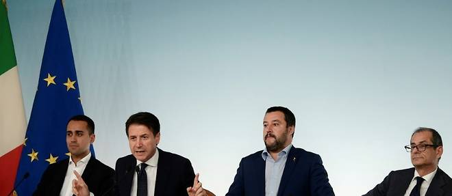Une zone euro "inquiete" se penche sur le budget italien