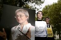 Symbole assassin&eacute;, Anna Politkovska&iuml;a revit au th&eacute;&acirc;tre &agrave; Paris