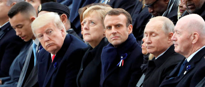 Lors des ceremonies organisees a Paris, le 11 novembre dernier, pour commemorer l'armistice de 1918, plusieurs chefs d'Etat, a commencer par Emmanuel Macron, ont denonce la monte des populismes.  