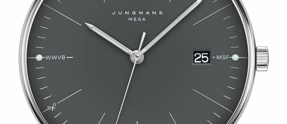 Junghans max bill MEGA pr cise 0 006 seconde par million d