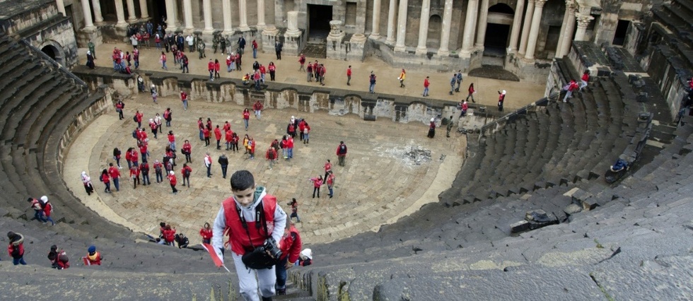 En Syrie Un Theatre Romain Du Iie Siecle A Survecu A La Guerre Le Point